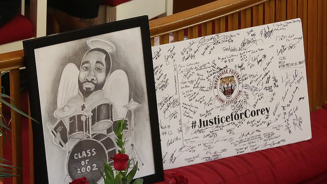 Corey Jone's funeral thegrio.com