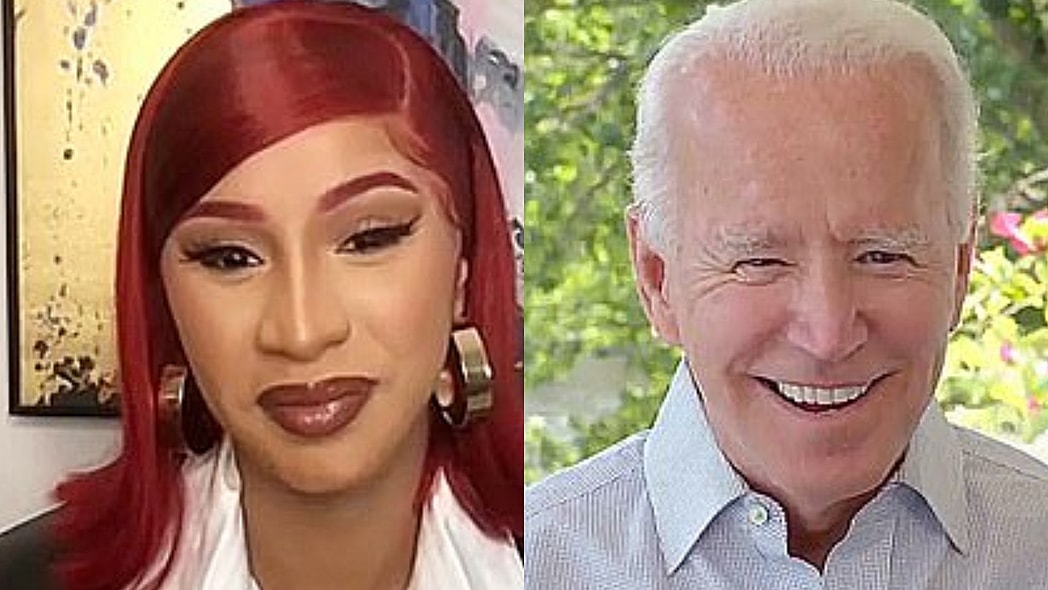 Cardi B Joe Biden thegrio.com
