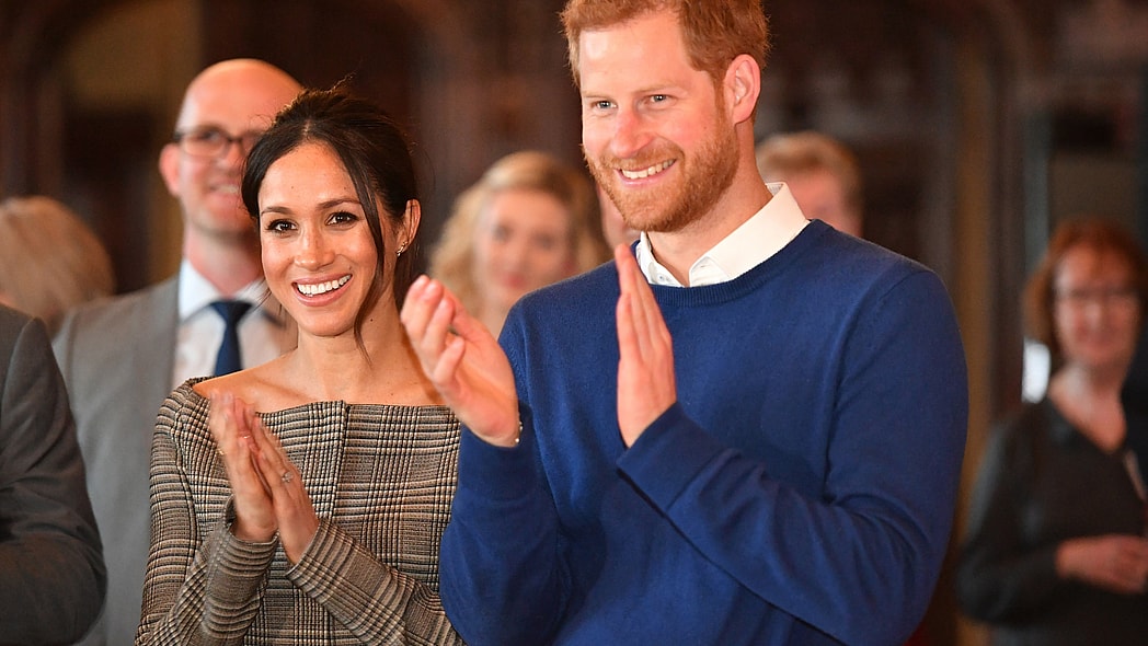 Prince Harry And Meghan Markle Visit Cardiff Castle