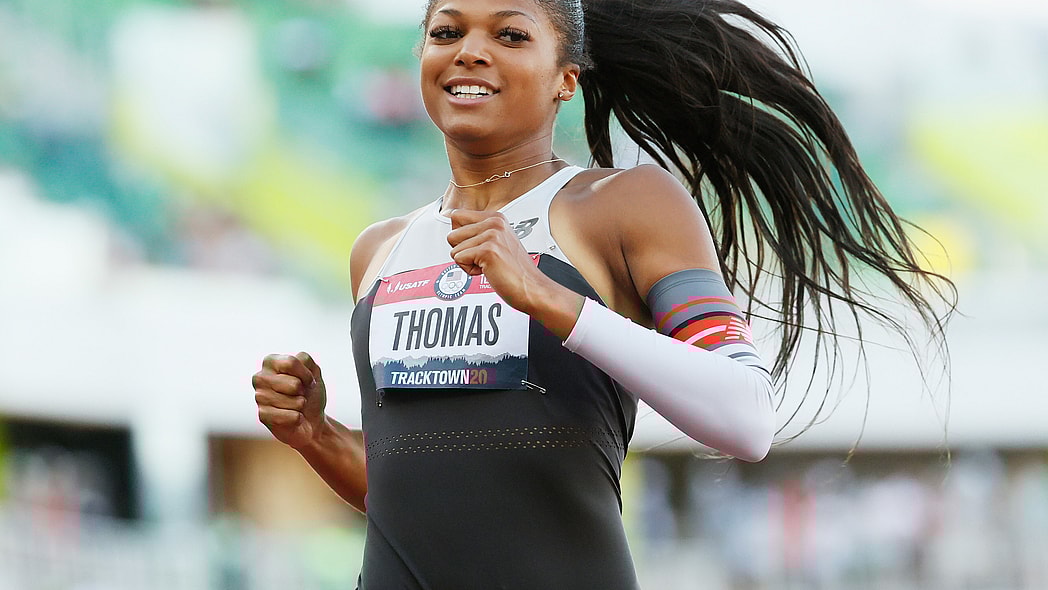 Gabby Thomas thegrio.com