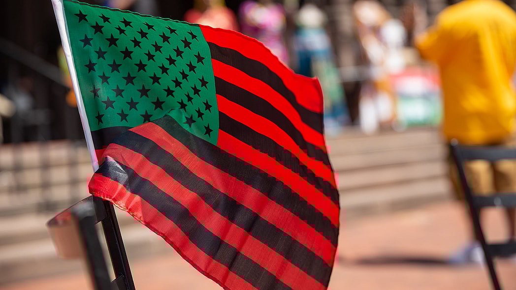 Black Liberation African American Flag