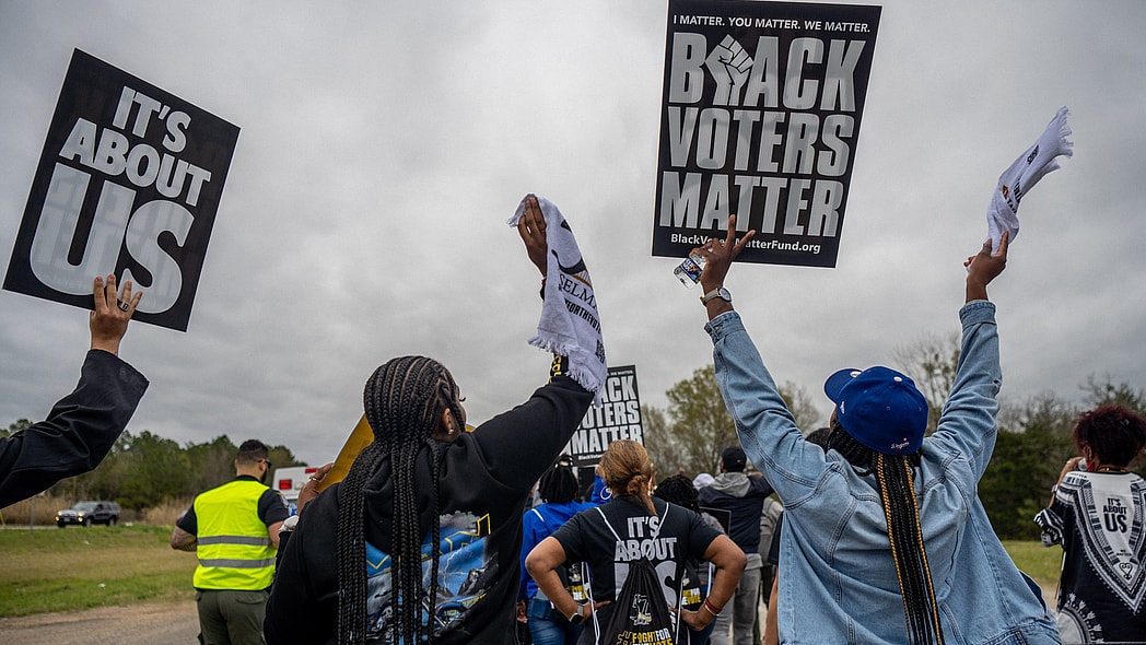 Black Voters Matter Group Gathers In Selma For March To Montgomery