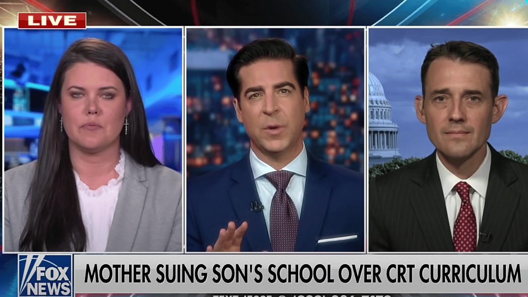 Melissa Riley with Fox News hosts