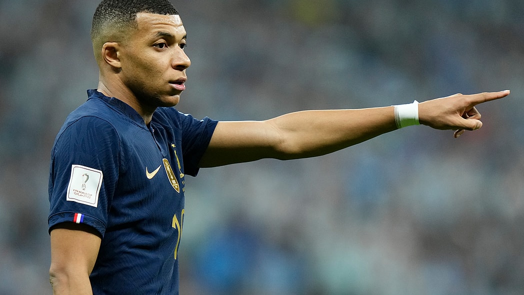 Kylian Mbappe, centre-forward of France and Paris Saint-Germain