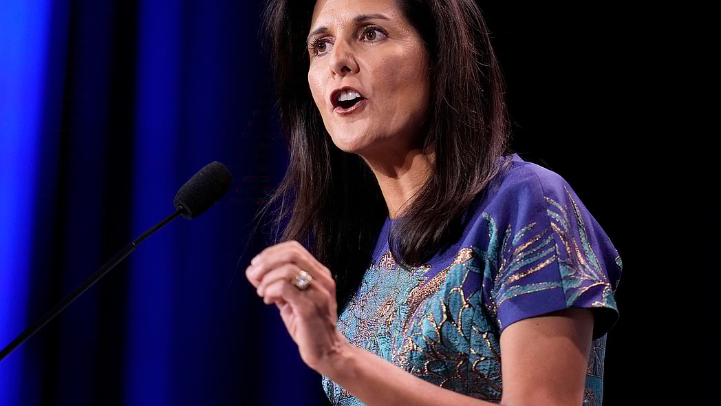 Former U.N. Ambassador Nikki Haley
