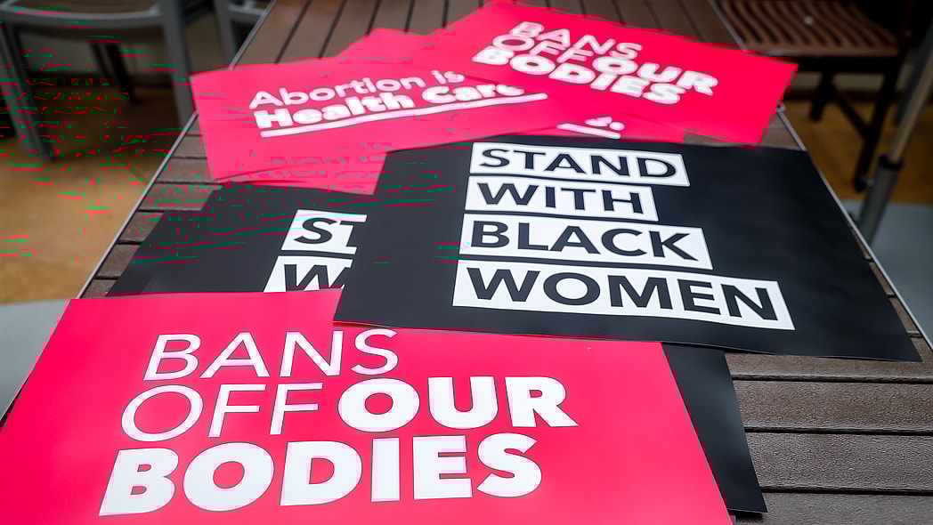 Abortion posters, theGrio.com