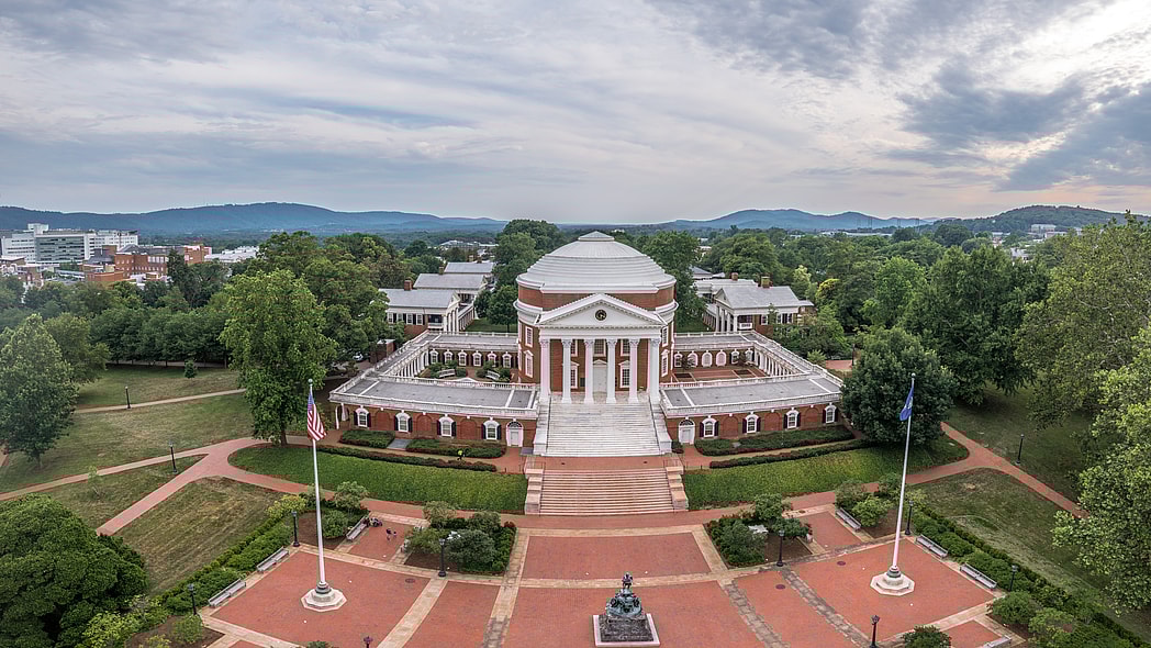 The Rotunda building of the University of Virginia