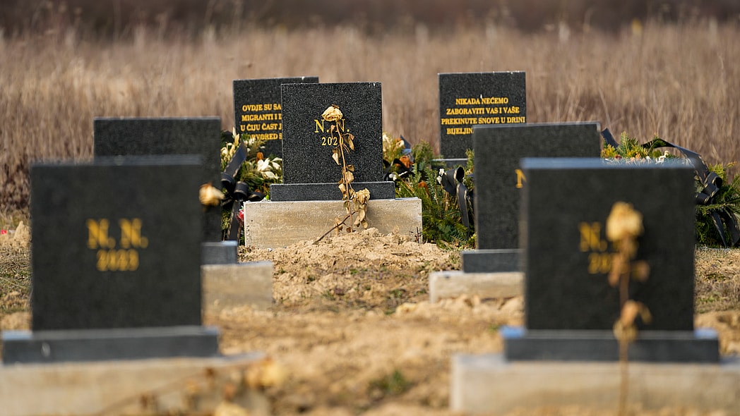 Bosnia migrant graves, theGrio.com