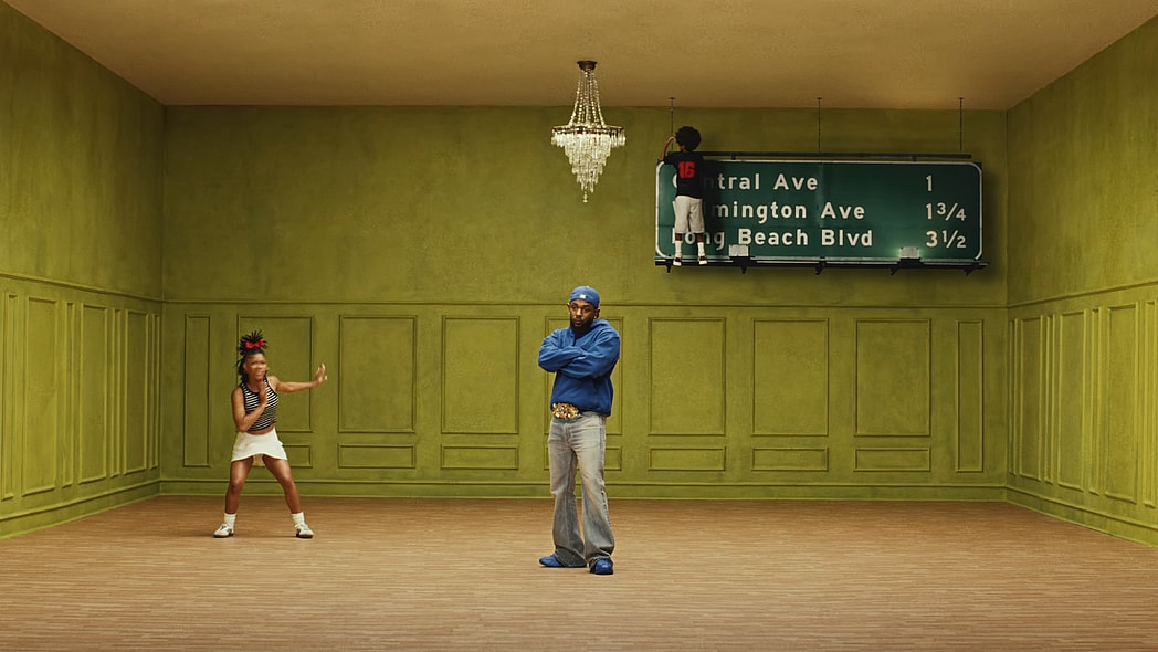 kendrick lamar, gnx, kendrick lamar gnx, kendrick lamar squabble up, squabble up, squabble up video, los angeles, West Coast hip-hop, los angeles Black icons, dodger blue, theGrio.com