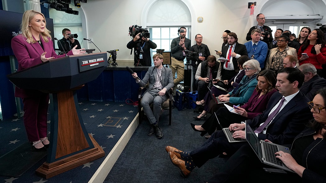 Trump, White House press secretary Karoline Leavitt, Washington, theGrio.com