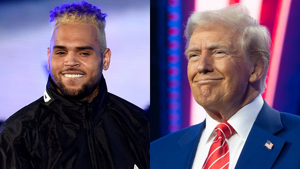 chris brown donald trump