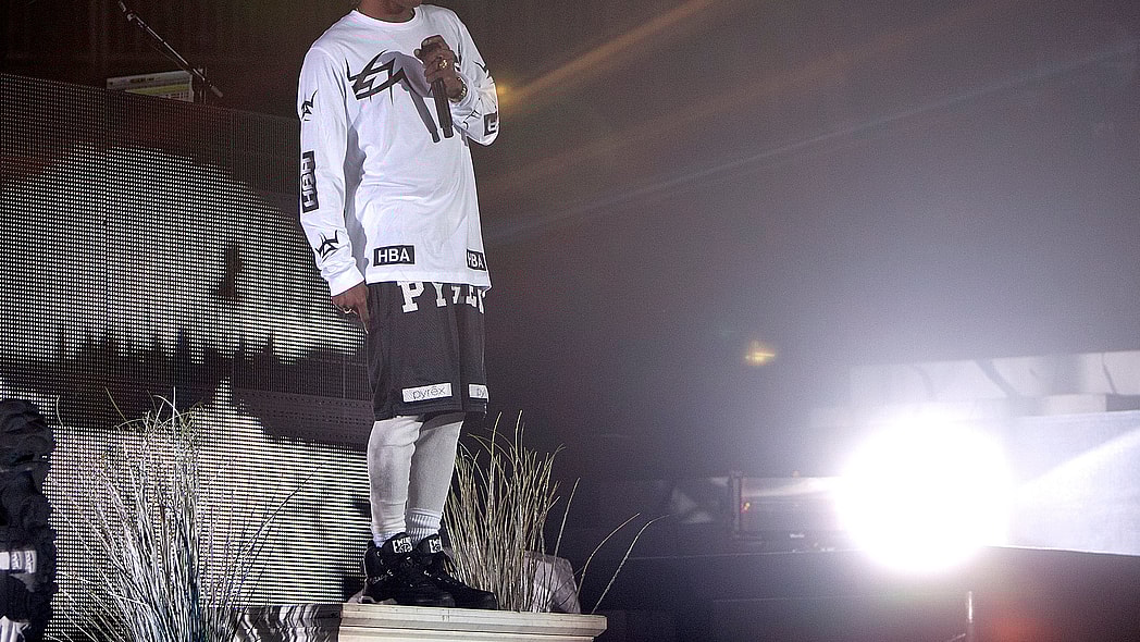 A$AP Rocky Opens Rihanna's "Diamonds" World Tour - New York, NY