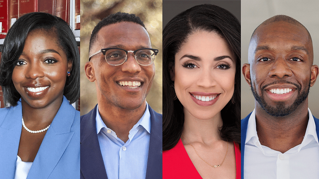 Congressional Candidates, Zoe Cadore, Christian Menefeee, Amanda Edwards, Everton Blair, theGrio.com