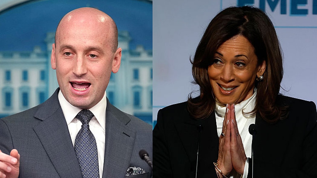 Stephen Miller, Kamala Harris, theGrio.com