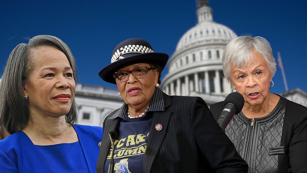 Black women equal day day, Lisa Blunt Rochester, Alma Adams, Bonnie Watson Coleman, theGrio.com