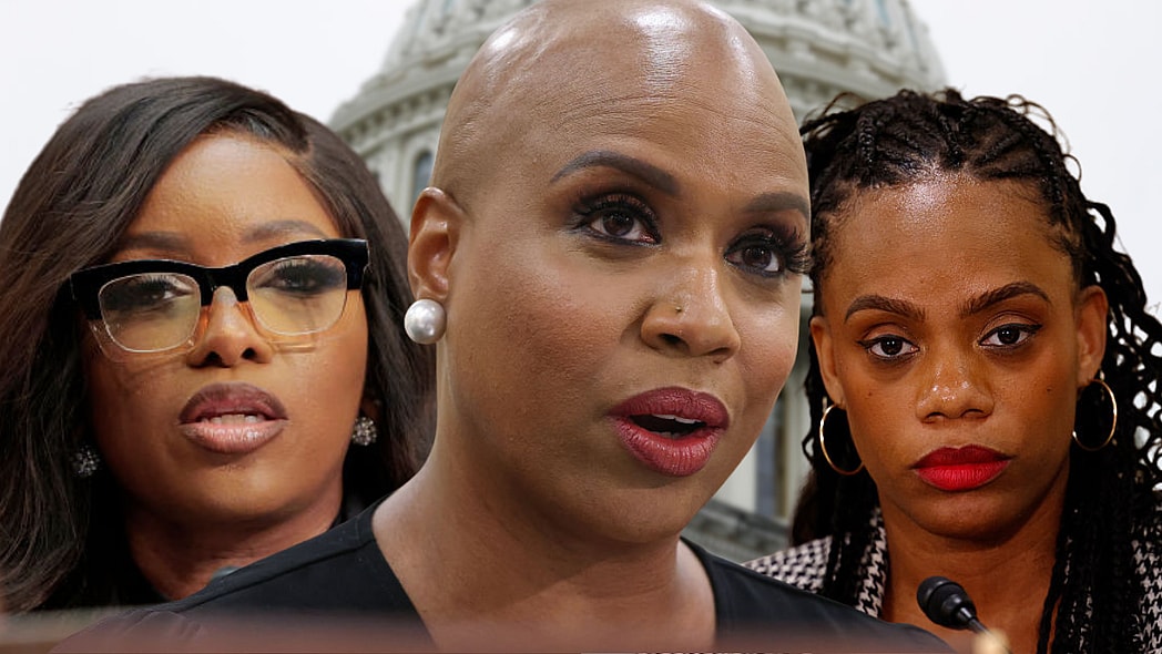 Ayanna Pressley, Jasmine Crockett, Summer Lee, theGrio.com