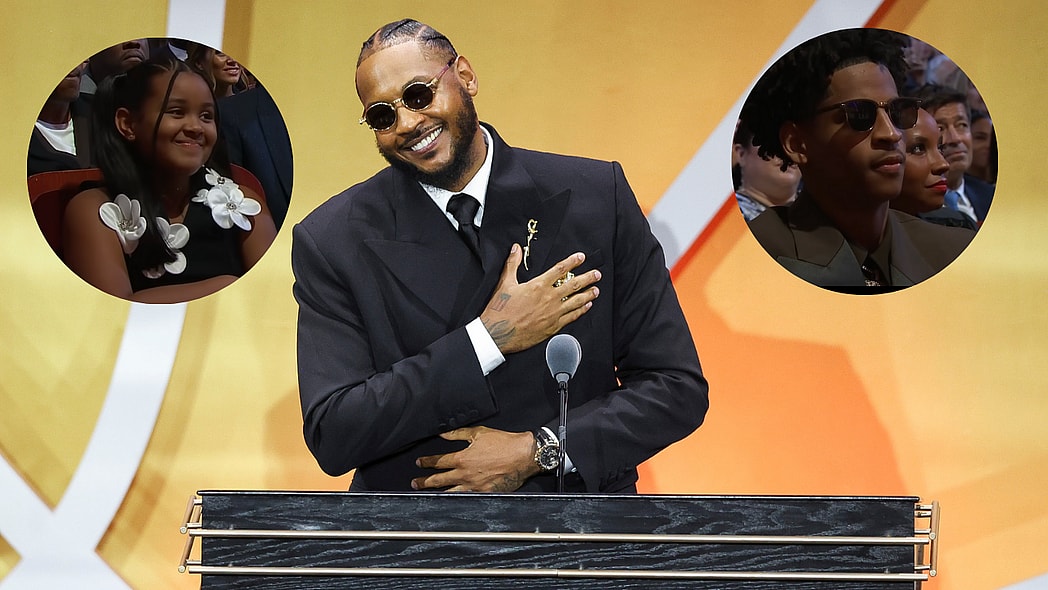 Carmelo Anthony, Carmelo Anthony kids, Carmelo Anthony daughter, Carmelo Anthony Genesis, Carmelo Anthony son, Carmelo Anthony Kiyan, Carmelo Anthony La La Anthony, Carmelo Anthony Mia Burks theGrio.com