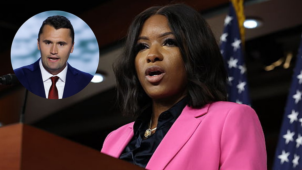 Jasmine Crockett, Charlie Kirk, theGrio.com