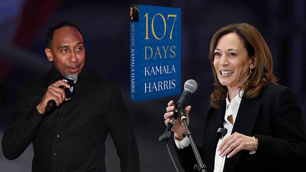 Stephen A. Smith, Stephen A. Smith Kamala Harris, Kamala Harris, Kamala harris book, Kamala Harris 107 Days, 107 Days book theGrio.com