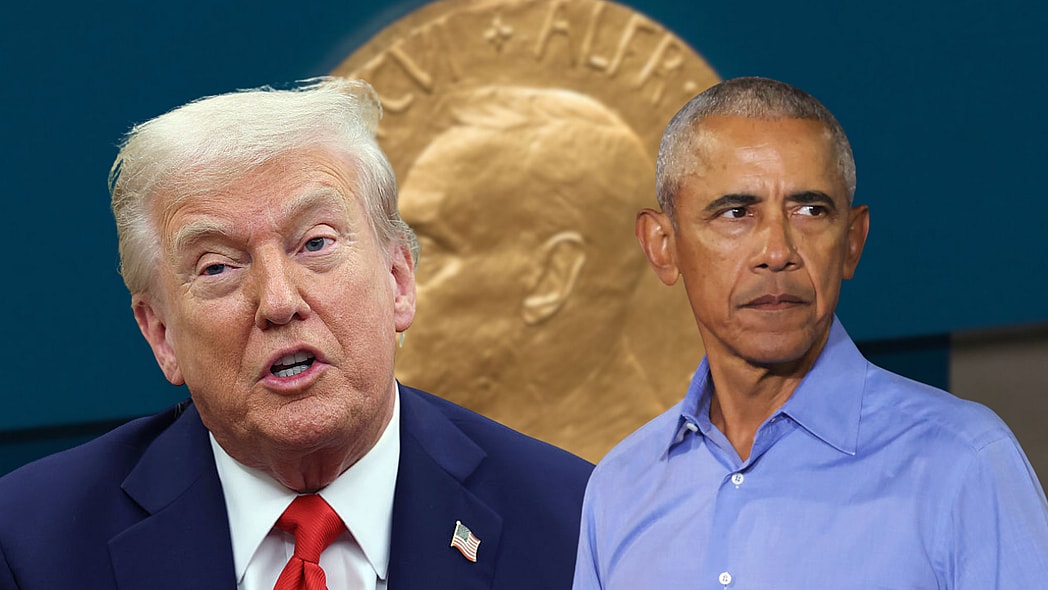 Donald Trump, Barack Obama, Nobel Peace Prize, theGrio.com