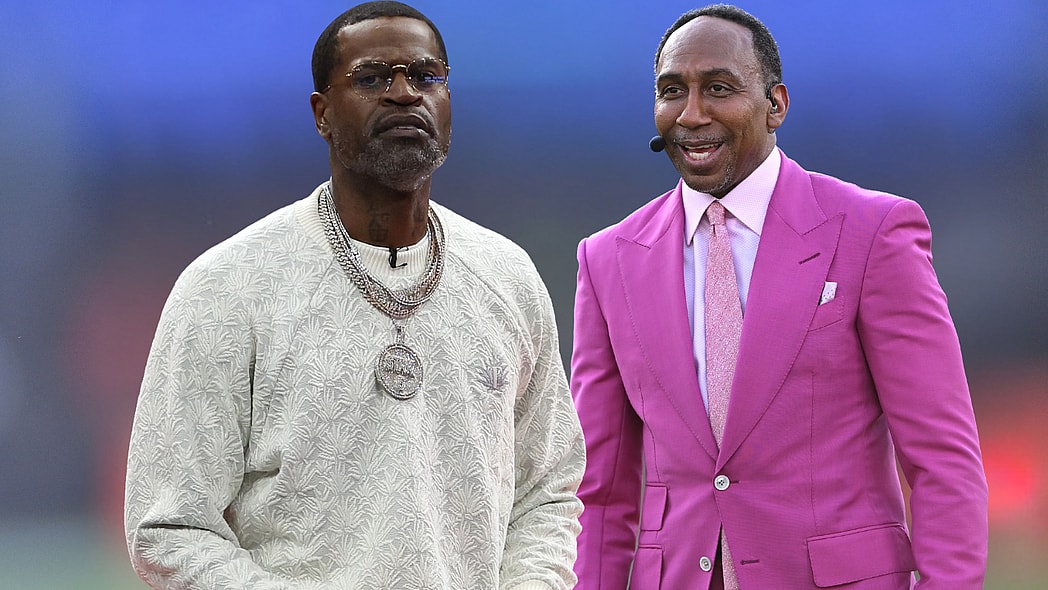 Stephen A. Smith, Stephen A. SMith Black women, Stephen a sMITH STEPHEN JACKSON, Stephen Jackson, Stephen A. Smith Jasmine Crockett theGrio.com