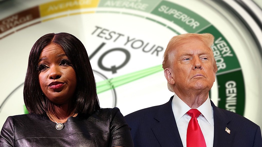 Jasmine Crockett, Donald Trump, IQ, theGrio.com