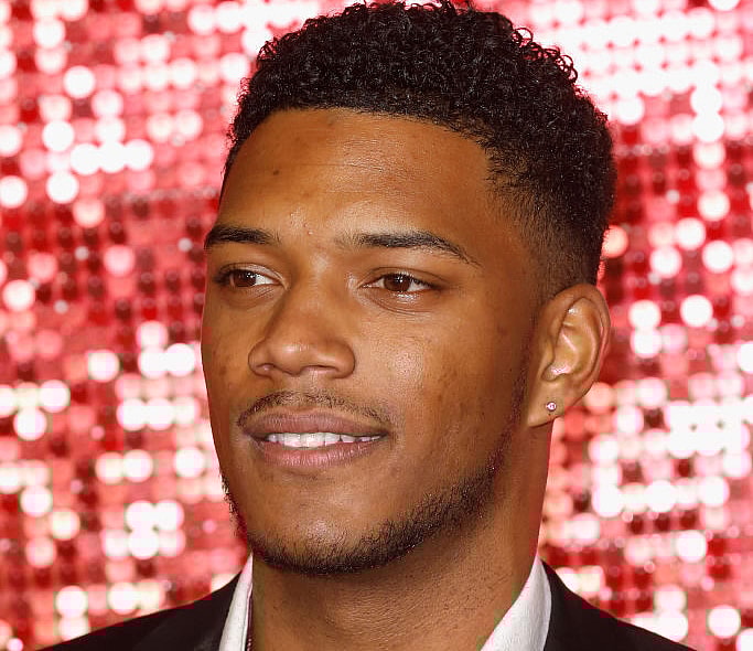 Theo Campbell arriving at the ITV Gala held at the London Palladium on November 9, 2017 in London, England.