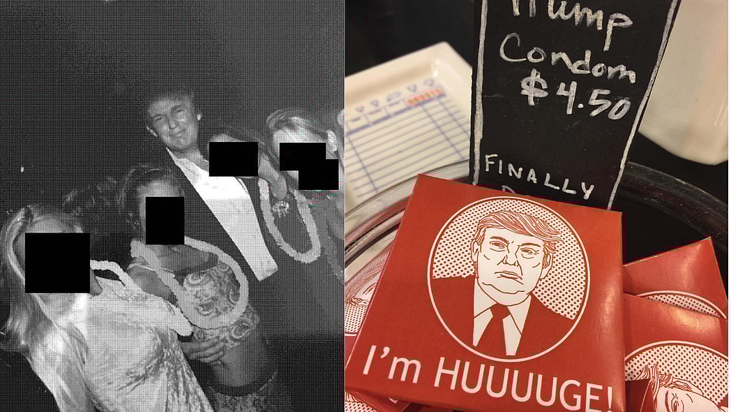 Donald Trump, Jeffrey Epstein, condoms, theGrio.com