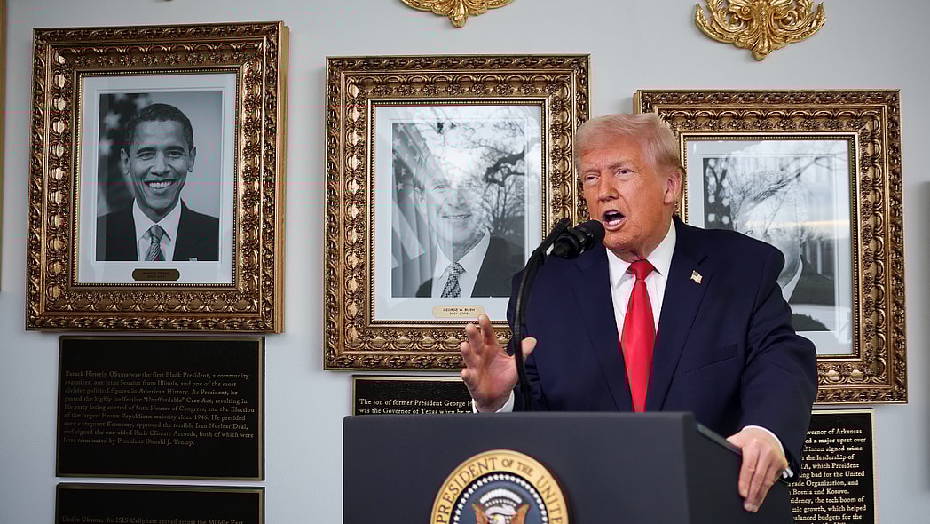 Trump, trump plaques, Trump Presidential Walk of Fame, Presidential Walk of Fame, Obama plaque, Biden plaque theGrio.com