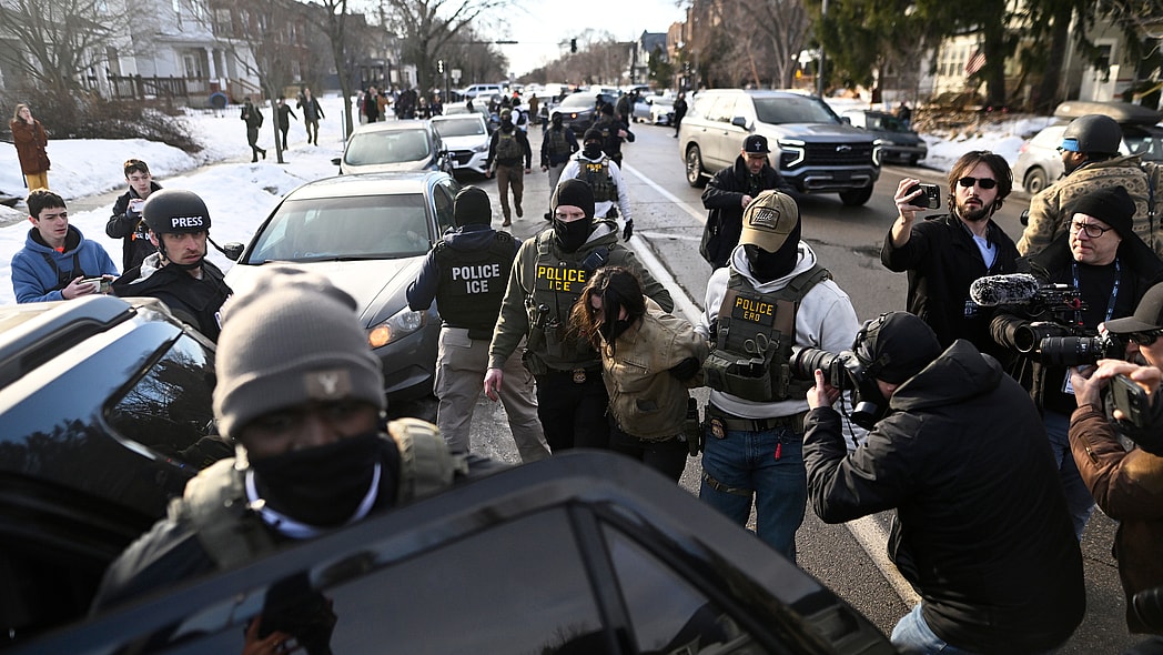 ICE Minneapolis, ICE shooting, ICE tear gas, ICE Minneapolis protest theGrio.com