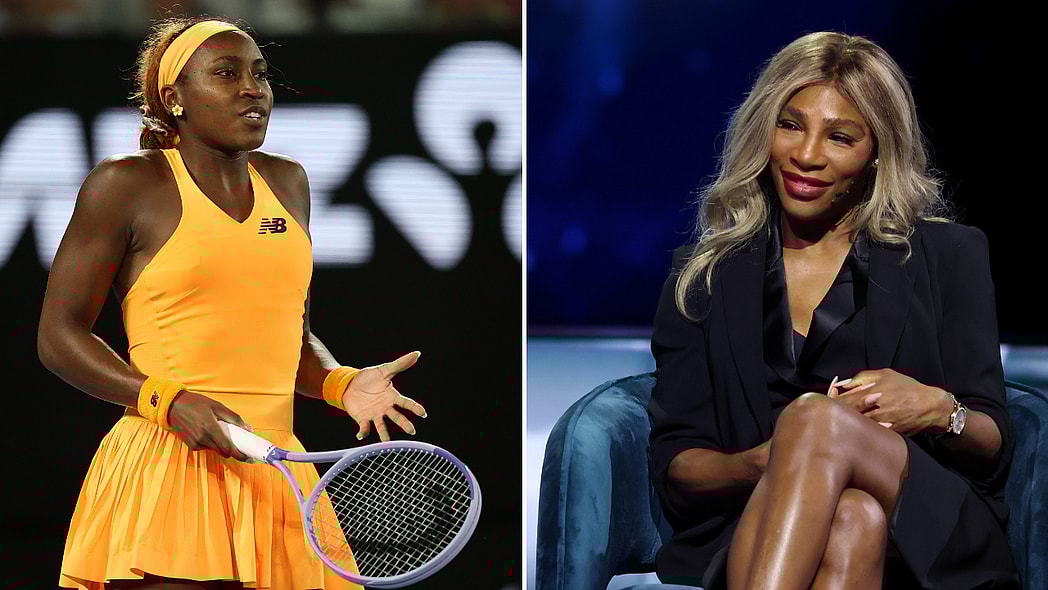 Serena Williams, Coco Gauff, Serena Williams Coco Gauff, Coco Gauff racket theGrio.com