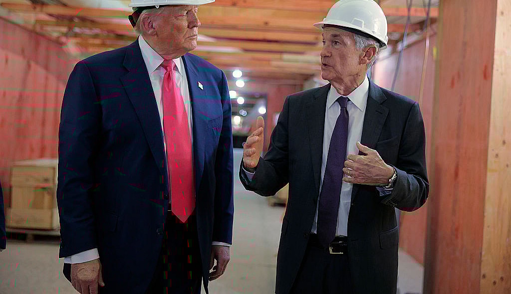 President Trump Visits Federal Reserve