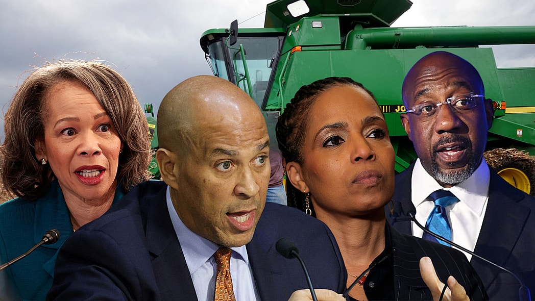 Senators Lisa Blunt Rochester, Cory Booker, Angela Alsobrooks, Raphael Warnock, theGrio.com