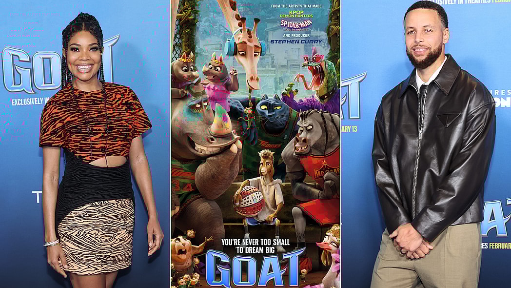 GOAT movie, GOAT Steph Curry, GOAT gabrielle union, Goat movie, goat movie 2026 theGrio.com