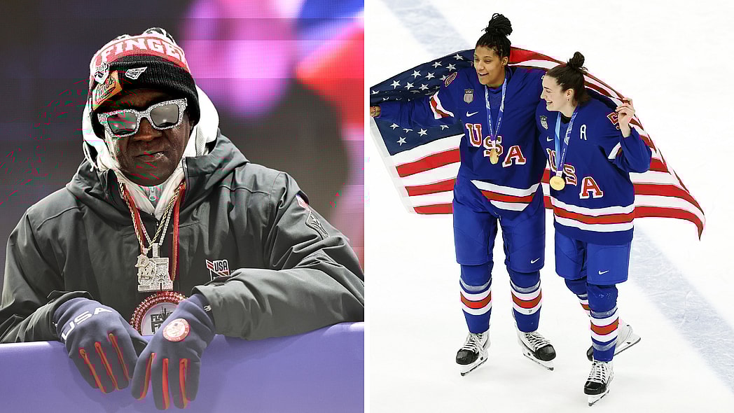 Flavor Flav, women's hockey team, trump women's hockey team thwGrio.com