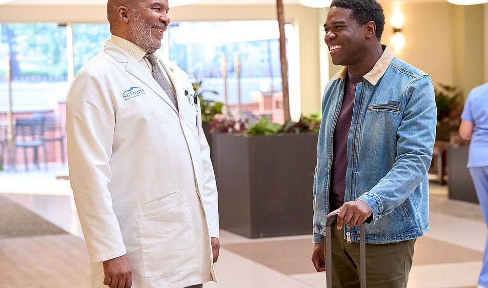 ST. DENIS MEDICAL -- "Nod and Agree" Episode 211 -- Pictured: Sam Richardson as Michael --