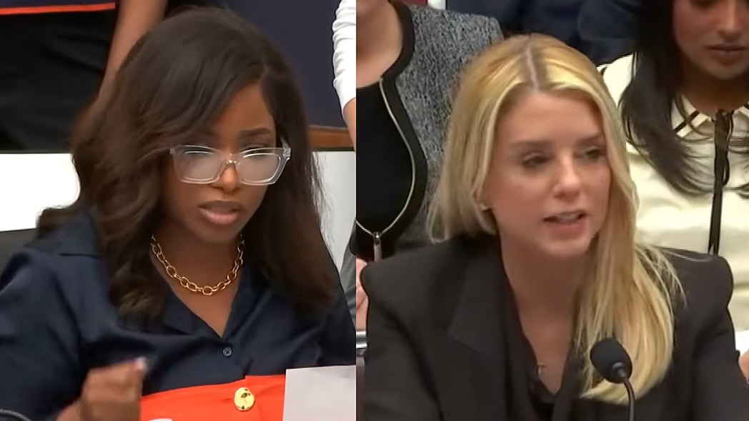 Jasmine Crockett, Pam Bondi, theGrio.com