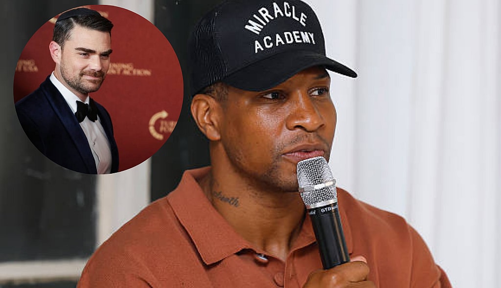 Jonathan Majors, Ben Shapiro