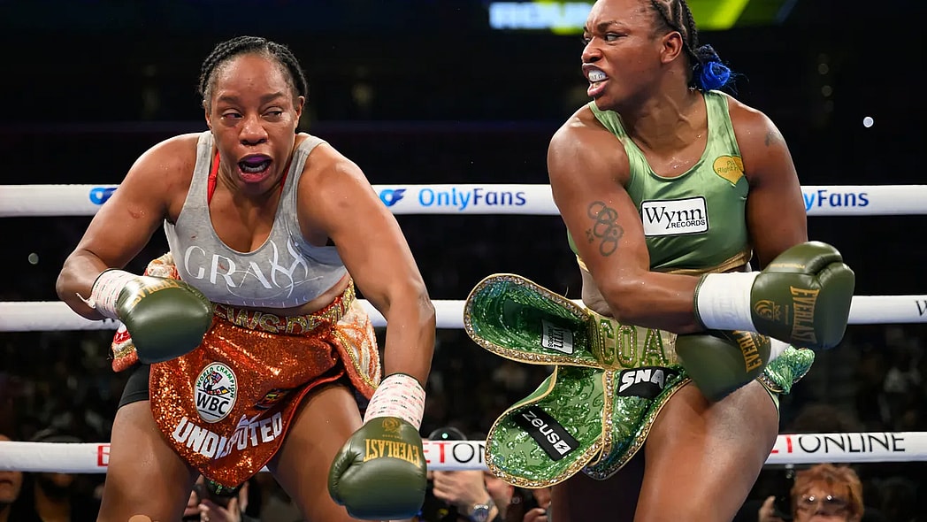 Claressa Shields,Franchon Crews-Dezurn, Little Caesars Arena, Detroit, undefeated, thegrio.com