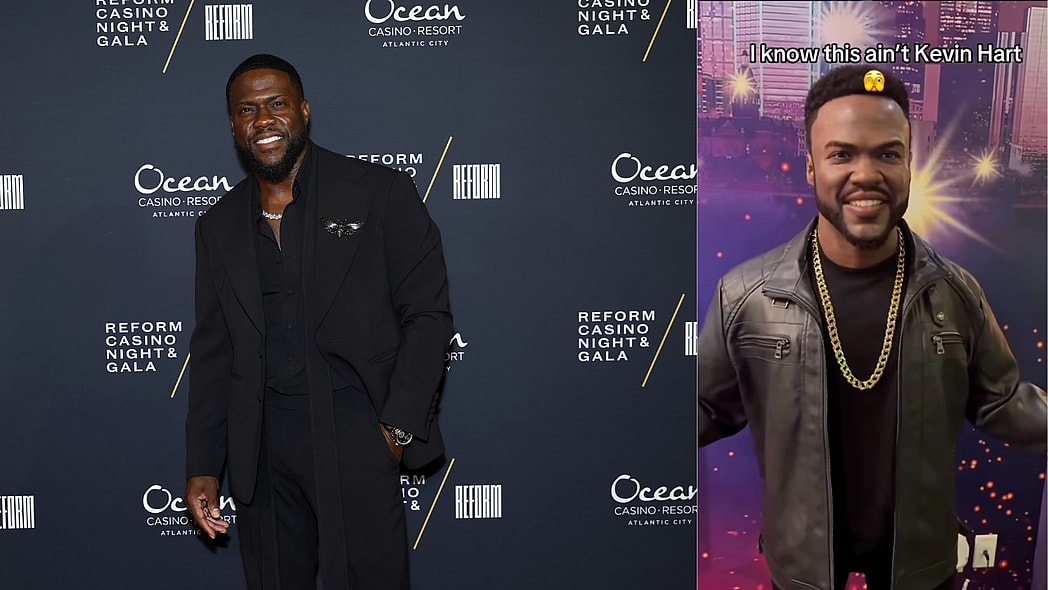 kevi hart, kevin hart wax figure