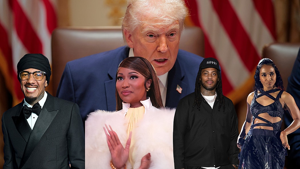 Donald Trump Black Celebrities, Black Celebrities Supporting Trump, Chilli Trump, Rozanda Chilli Thomas Trump, Nick Cannon Trump, Nicki Minaj Trump, Waka Flocka Trump