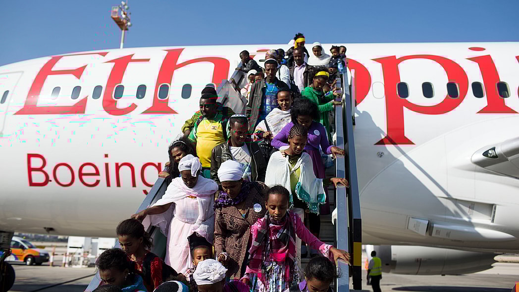 Jewish Agency Brings 450 Ethiopians To Israel In final Operation 'Dove's Wings' Flight theGrio.com