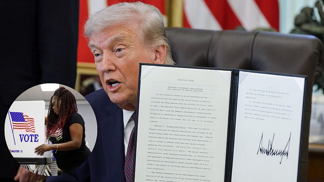 Donald Trump, voting, mail-in voting, theGrio.com