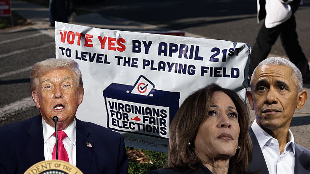 Donald Trump, Kamala Harris, Barack Obama, Virginia, theGrio.com