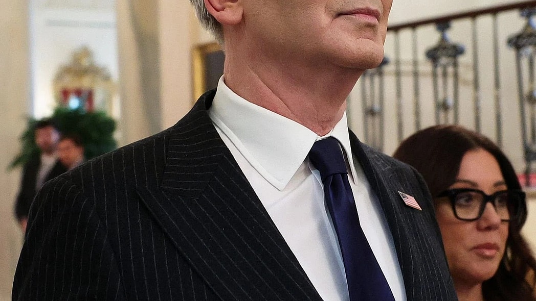 WASHINGTON, DC - MARCH 05: U.S. Treasury Secretary Scott Bessent looks on before an event celebrating 2025 MLS Cup Champions Inter Miami CF in the East Room of the White House on March 05, 2026 in Washington, DC. Inter Miami defeated the Vancouver Whitecaps 3-1 to win their first MLS Cup championship. (Photo by Win McNamee/Getty Images) thegrio.com