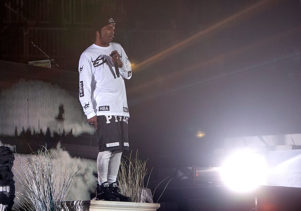 A$AP Rocky Opens Rihanna's "Diamonds" World Tour - New York, NY