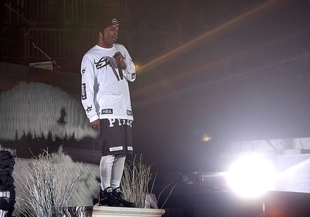 A$AP Rocky Opens Rihanna's "Diamonds" World Tour - New York, NY