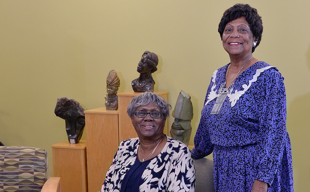 Marvis Barnes and Myra Harris. theGrio.com