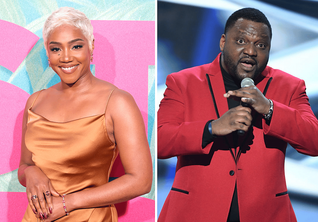 Tiffany Haddish and Aries Spears (Getty)