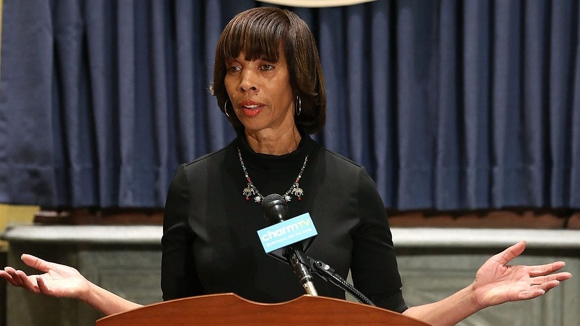 Baltimore Mayor Catherine Pugh thegrio